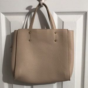 Ann Taylor Genuine Leather Small Tote Bag pre-owned